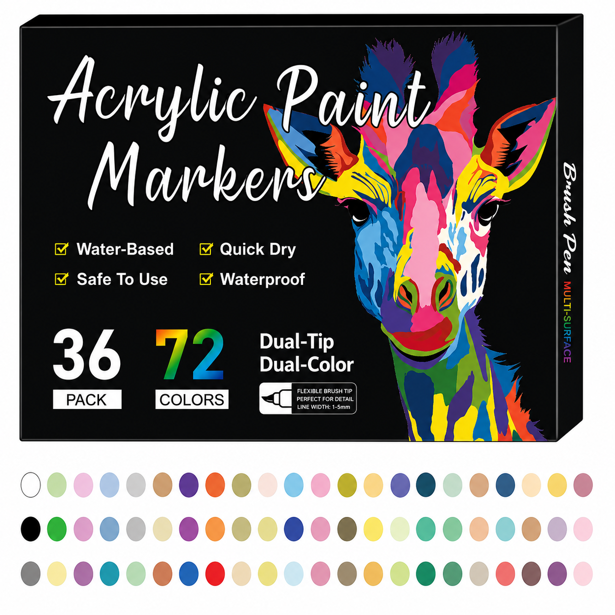 Le FIER'ART — Feutres Acryliques