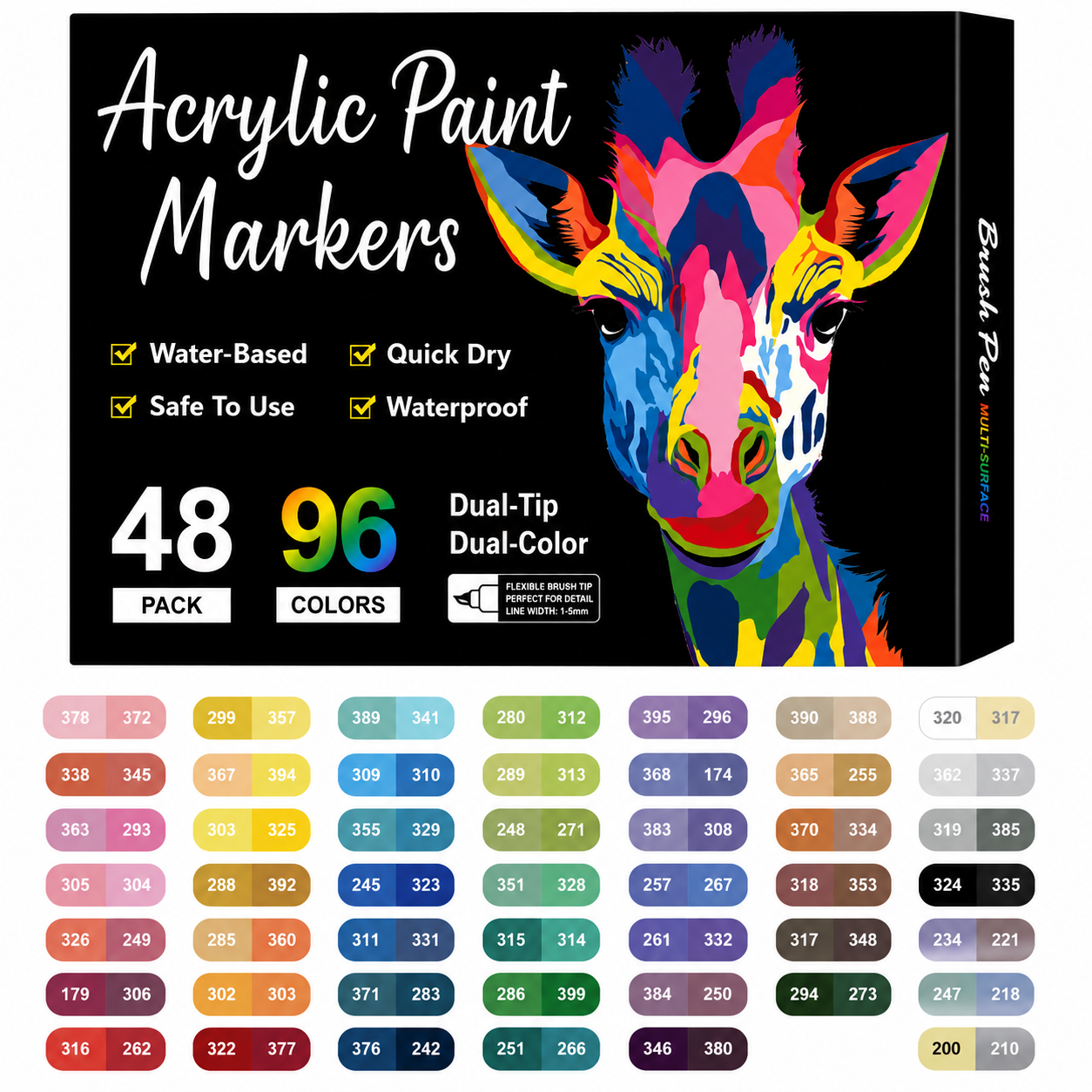 Le FIER'ART — Feutres Acryliques
